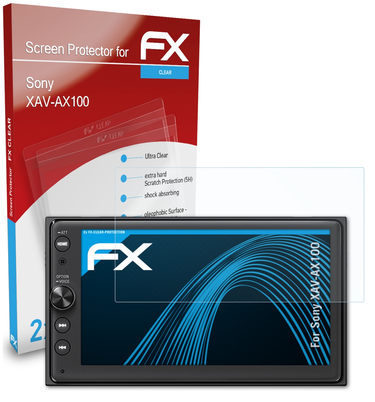 Sony XAV-AX100 1